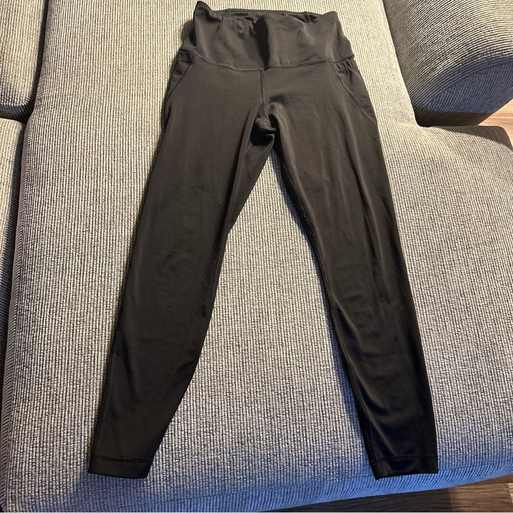 90 Degree by Reflex Gray Leggings Women Size S